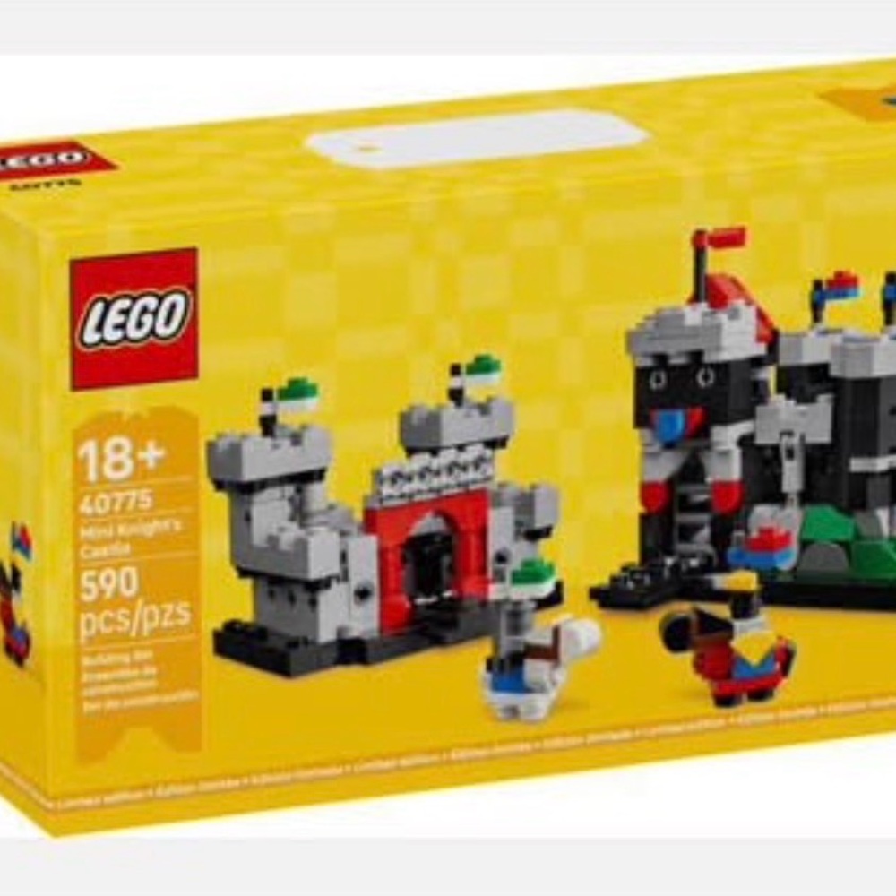 LEGO 40775 Mini Knights Castle Building Set 590pcs NEW